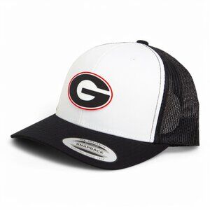 Georgia Bulldogs Power G 3D YP Snapback Trucker Hat- White/ Black